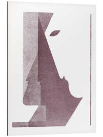 Magnettafel Drei Profile zwischen der Senkrechten und der Diagonalen