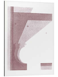 Magnettafel Drei Profile, das mittlere senkrecht