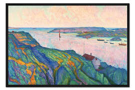 Gerahmter Kunstdruck Kyrkesund