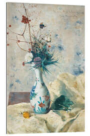 Quadro em plexi-alumínio Still life with flowers