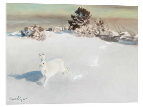 Foam board print Winter landscape at Gardesgard