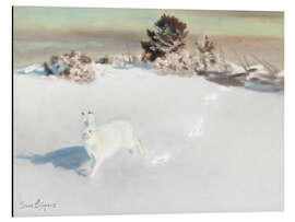 Magnettafel  Winterlandschaft bei Gardesgard