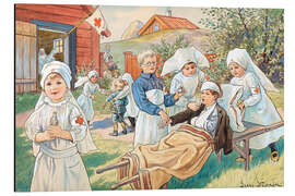 Magnettafel Das rote Kreuz