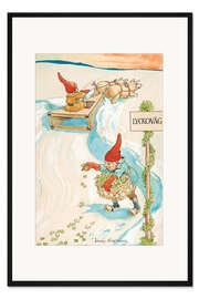 Gerahmter Kunstdruck Lyckoväg