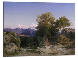 Aluminium print Landscape in the Alban Hills