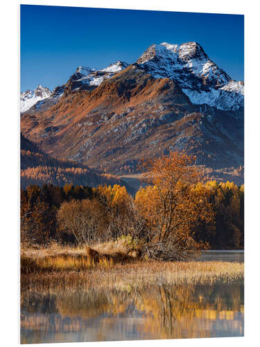 Bilde på skumplate Autumn morning mood in the mountains