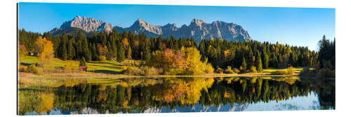 Gallery print Mountain lake panorama