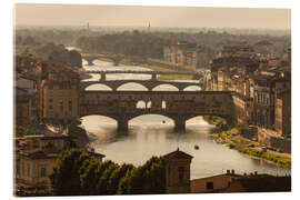 Acrylic print Florence - Ponte Vecchio