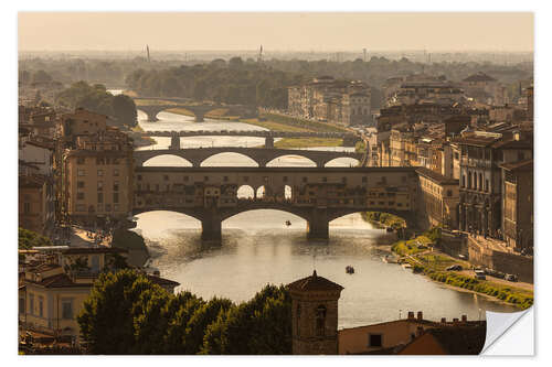 Sticker mural Ponte Vecchio à Florence