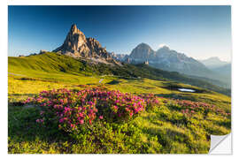 Wandsticker Dolomiten - Sommer I