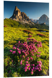 Foam board print Dolomites - Summer II