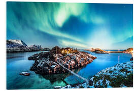 Akryylilasitaulu Northern Lights in Northern Norway (Senja Island)