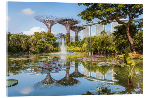 Akrylglastavla The Supertree grove of Singapore