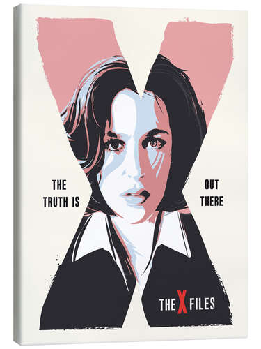 Leinwandbild Dana Scully, X Files