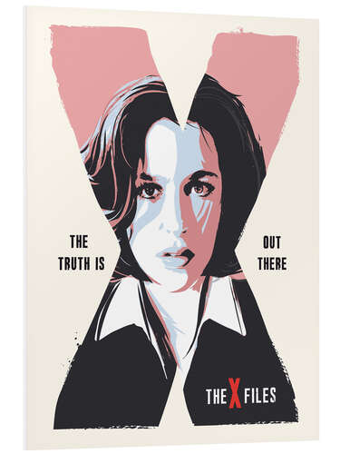 PVC print Dana Scully, X Files