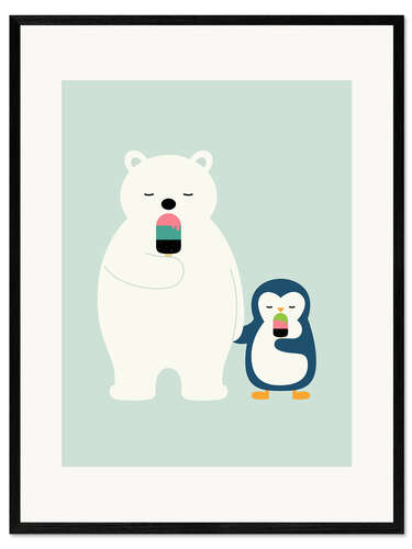 Framed art print Stay Cool