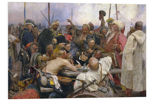 Foam board print Reply of the Zaporozhian Cossacks