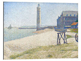 Magnettafel Leuchtturm in Honfleur