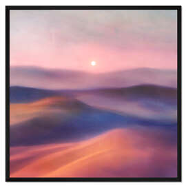 Gerahmter Kunstdruck Minimal abstract landscape II