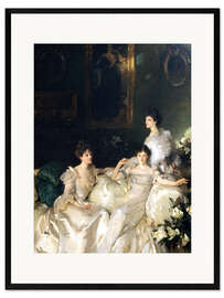 Framed art print The Wyndham Sisters