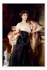 Wall print Lady Helen Vincent, Viscountess of d'Abernon - John Singer Sargent