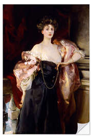 Selvklebende plakat Lady Helen Vincent, Viscountess of d'Abernon