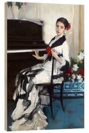 Holzbild Mme Ramon Subercaseaux