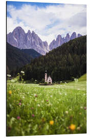 Alumiinitaulu Dolomiten Kirche (1 von 1)