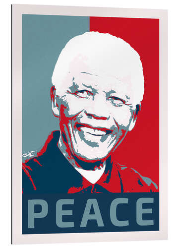 Gallery print Nelson Mandela Peace and Hope