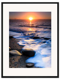 Gerahmter Kunstdruck Pembrokeshire Sunrise