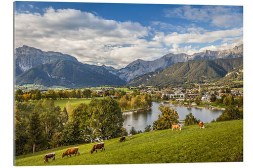 Galleriprint Idyllic Alp scenery at Saalfelden (Salzburg, Austria)