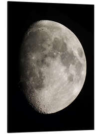 Magnettafel Mond (Teleskopansicht)