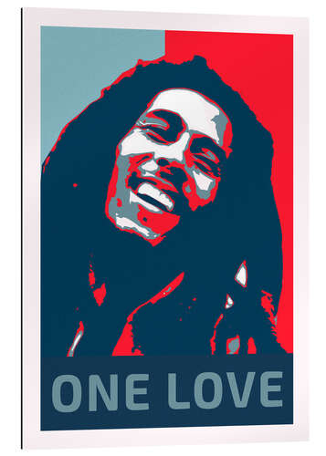 Gallery Print Bob Marley, One Love