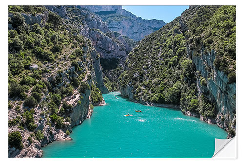 Vinilo para la pared Gorges du Verdon (Provence, France)