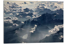 Galleritryck Flight over the Alps I