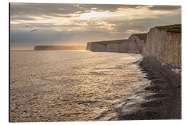 Obraz na aluminium Chalk cliffs Seven Sisters in southern England