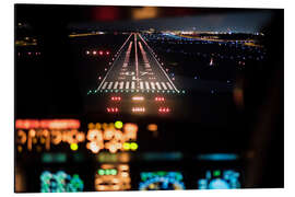 Magnettafel Anflug Frankfurt Landebahn Airbus A320