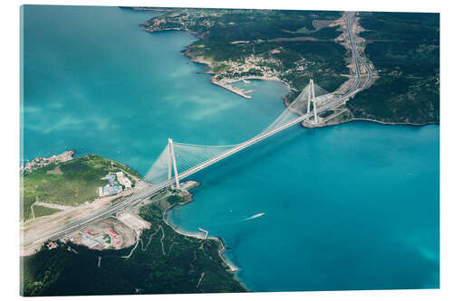 Acrylic print Istanbul, Yavuz Sultan Selim Brücke