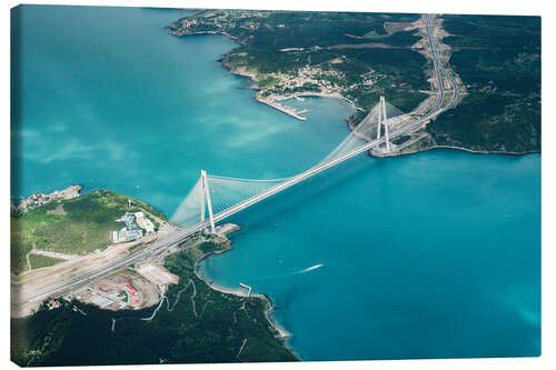 Leinwandbild Istanbul, Yavuz Sultan Selim Brücke