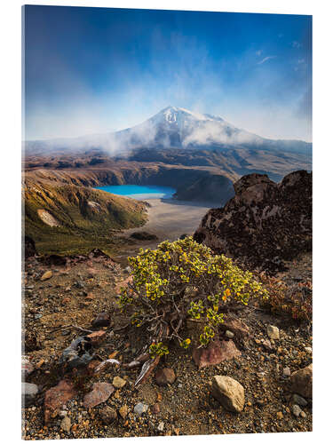 Acrylic print Ruapehu