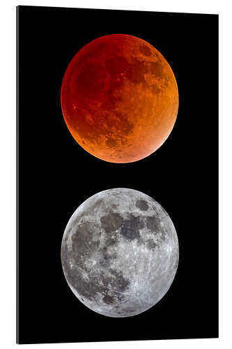 Galleriprint blood moon-super moon-full moon