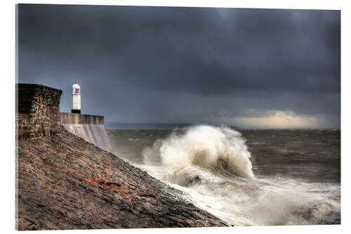 Acrylglasbild Porthcawl Lighthouse