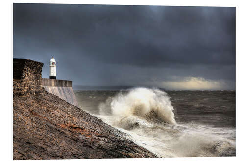 Tableau en PVC Phare de Porthcawl