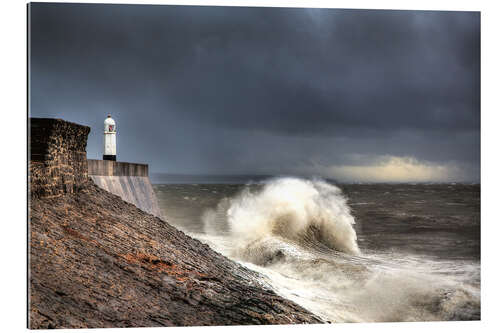 Stampa su plexi-alluminio Porthcawl Lighthouse