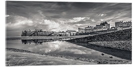 Akrylbilde Tenby Harbour Reflections