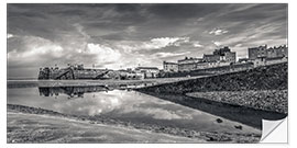 Selvklebende plakat Tenby Harbour Reflections