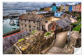 Wall sticker Down To Tenby Harbour