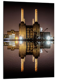 Aluminium print Battersea Power Station