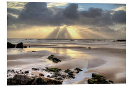 Bilde på skumplate Amroth beach sunrise