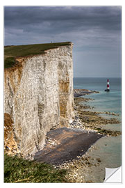 Selvklebende plakat Beachy Head